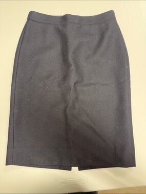J. Crew Black Pencil Skirt